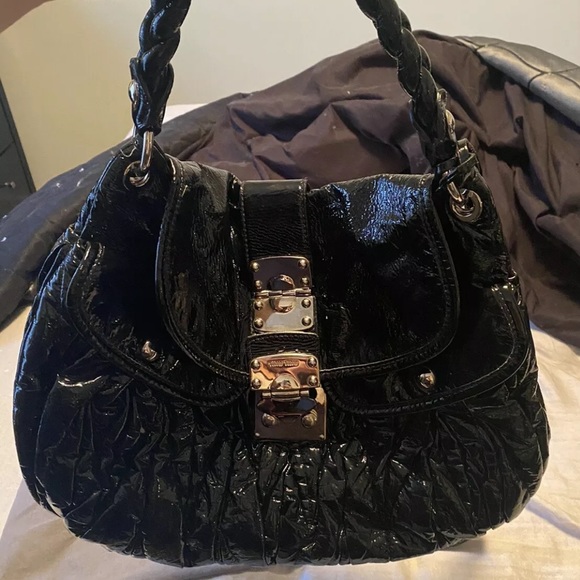 Authentic MIU MIU Matelasse 2Way black leather Bag - Picture 2 of 11